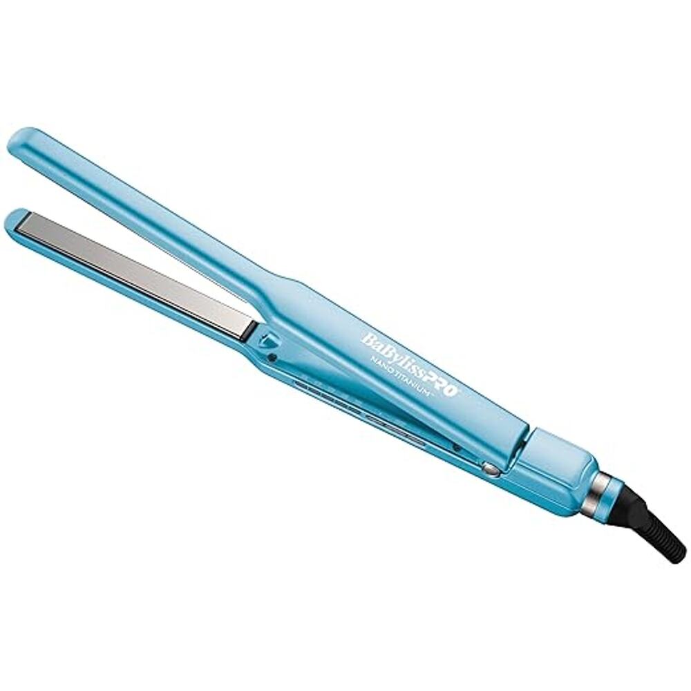 BaByliss PRO Nano Titanium Specialty Ionic Hair Straightener, All Hair Types New